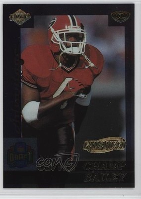 1999 Collector's Edge Advantage Galvanized 24/200 Champ Bailey Rookie RC HOF 9l6