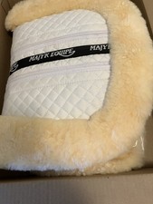 Majyk Equipe Full Fleece Half Pad with Impact Protection Shims-Med