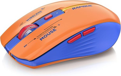 RAPIQUE Bluetooth Wireless Mouse Dual Mode Rechargeable