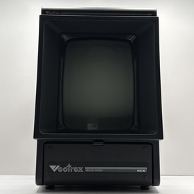 Vectrex Video Game Console With 2 Controllers & 2 Games Tested Working