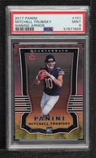 2017 Panini Rookies Shining Armor Mitchell Trubisky #101 PSA 9 MINT 1lc0