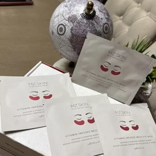 MZ Skin Vitamin-Infused Meso Eye Mask Hydrogel Set of 4 (u)