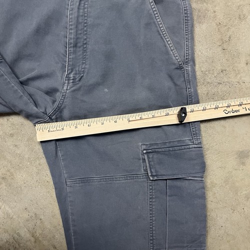 Vintage Mossimo Wide Leg Cargo Pants Mens 32Wx32L Gray Y2k Baggy Skater Canvas, $20.88 - Photo 14