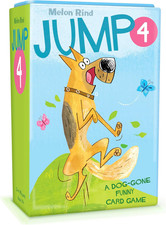 Jump 4, Math Game for Kids Learning Multiples of 4, Lively Puppy Themed Card Gam