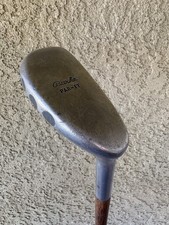 VINTAGE BURKE PAR-IT 35.5" MALLET PUTTER - HICKORY SHAFT - ORIGINAL LEATHER GRIP