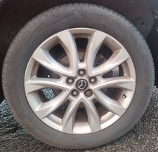 Mazda CX-5 Mk1 2012-2017 19" Alloy Wheel Silver