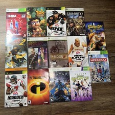 Set Of 16 Game Manuals Xbox Xbox360 videogames Manuals 