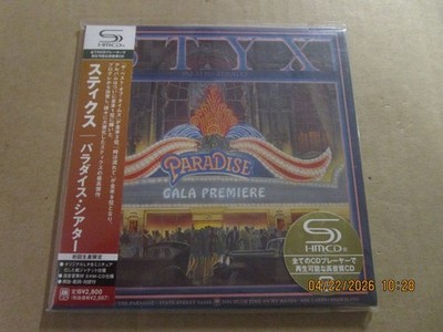 STYX Paradise Theater JAPAN MINI LP SHM-CD Used! 2009 A&M Records UICY-93924