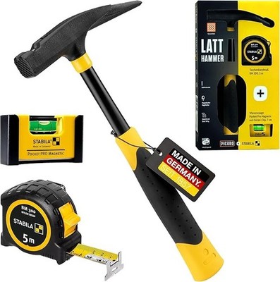 PICARD STABILA Latthammer Set   Dachdeckerhammer Werkzeug für Handwerker Set NEU