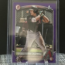 2025 Bowman #BP-21 Slade Caldwell Prospects Purple #/250 1st