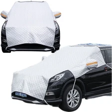 Car SUV Front Side Windshield Cover Protector Winter Snow Ice Rain Frost Guard