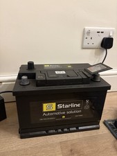 Starline 096 Car Battery 70AH EN 640CCA (49% battery health)