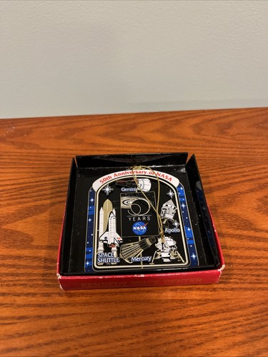Christmas Ornament NASA 50th Anniversary Space Shuttle Gemini Mercury Apollo