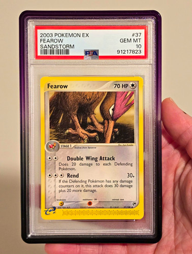 Fearow graded PSA 10 for sale on eBay