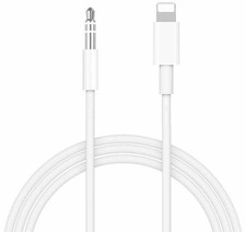 Aux Cord Iphone 8pin Male to 3.5 mm Male Headphone Jack Adapter