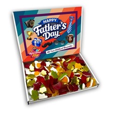 Jelly Sweets Fathers Day Gift Box Sweet Hamper Dad Step Dad Grandad Daddy