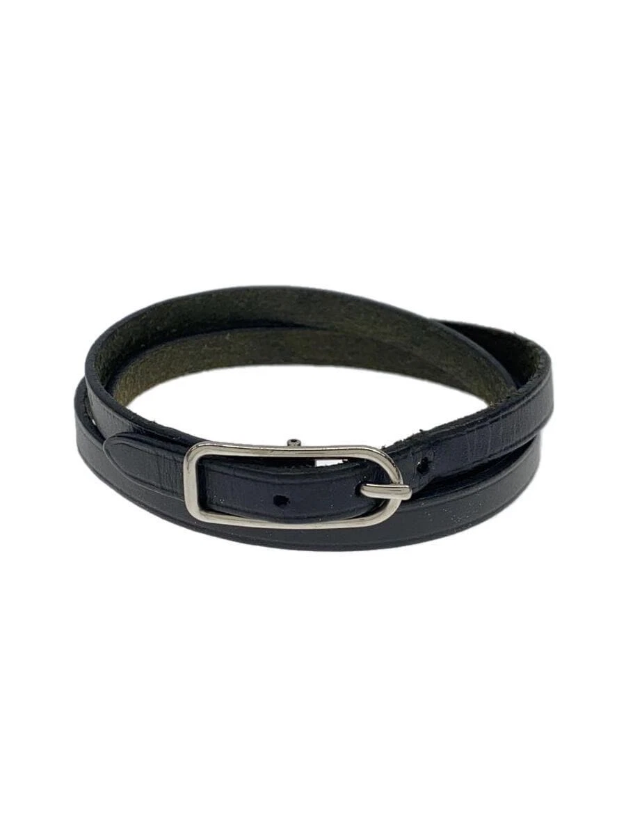 HERMÈS Bracciale HERMES pelle BLK uomo