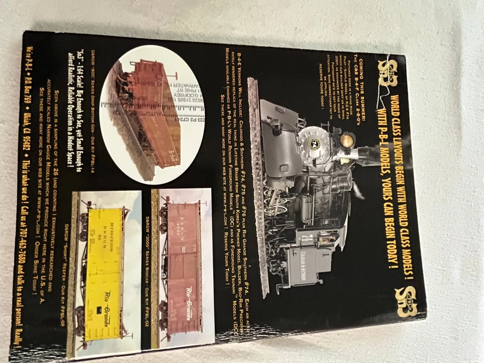 Narrow Gauge and Short Line Gazette Magazine Jul/Aug 2007 Model Railroading - Image 2 of 2