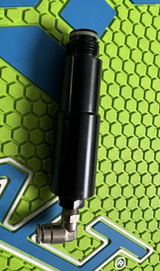 SMART PARTS ION OEM INLINE HPR REGULATOR GLOSS BLACK + ELBOW- ION NERVE SHOCKER