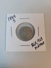 1884 S Seated Liberty Silver Dime- San Francisco Low Mintage KEY DATE