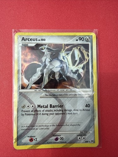 Arceus (AR9) — Platinum Arceus