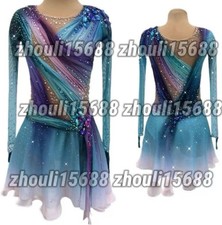 Figure skating competition performance costume/can be customized