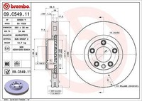 2X Brembo Bremsscheibe Vorderachse U.A. FüR Porsche, VW