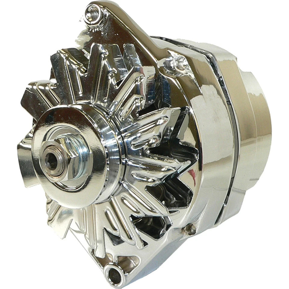 Alternator for Chrome Chevy 110 AMP 1-Wire One Wire 1965-1985; 400-12395 Foto 4 de 4