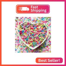 EHOPE 50g Fake Sprinkles Non-edible Polymer Clay Sprinkles Resin Sprinkles Fake