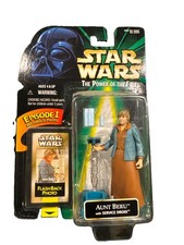 1998 Star Wars AUNT BERU W Service Droid Flashback Photo POTF Action Figure New