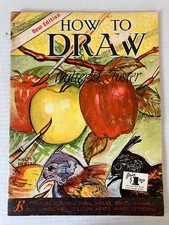 How to Draw Walter Foster New Edition Art Instruction Book Vintage Paperback