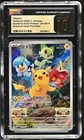 CGC PRISTINE 10 PIKACHU 001/SV-P - 2022 SCARLET & VIOLET PREORDER CHINESE PROMO