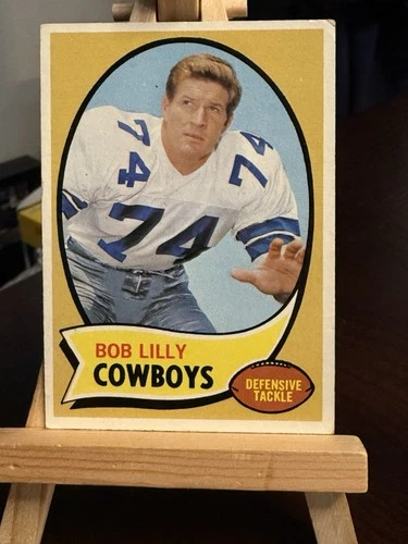 1970 Topps Football Bob Lilly #87 Dallas Cowboys