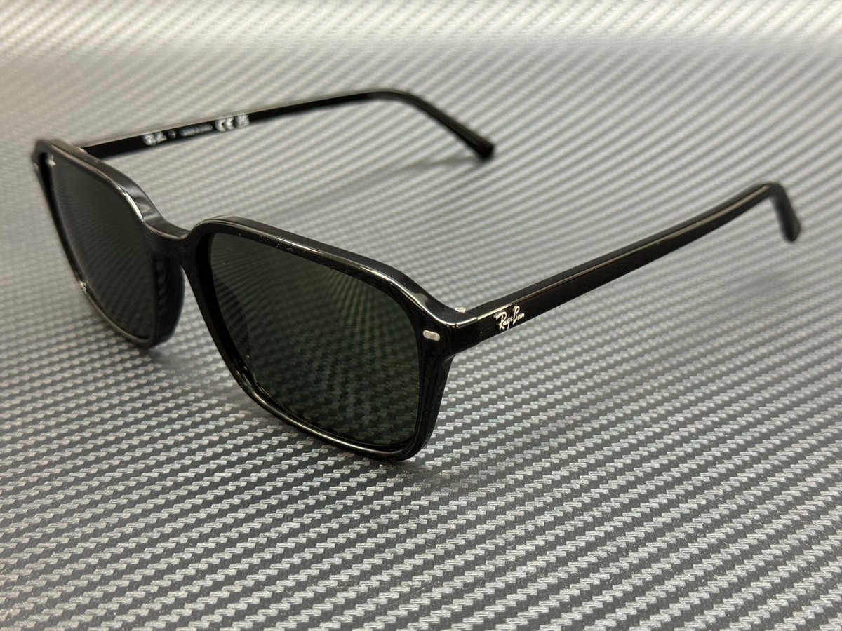RAY BAN RB2231 901 31 RAIMOND Black Green Unisex 58 mm Sunglasses