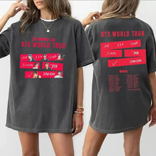 Comfort Colors BTS World Tour 2026 Shirt