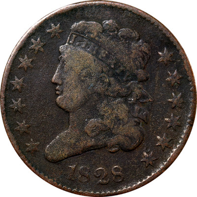 1828 Half Cent