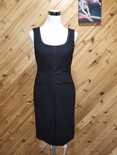 Tory Burch Black w/ Satin Trim Sheath Dress 4