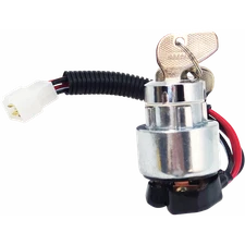 2PCS Ignition Key Switch for Kubota L M Tractors 2WD 4WD TC020-31820 TC020-31822