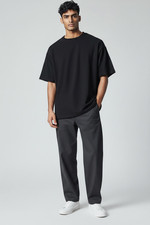 DOLCE AND GABBANA MENS WOOL BLEND PANT WITH WIDE LEG SIZE EU [ 54 / 40 ] USA 36