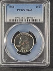 1964 U.S. Washington silver Quarter $1/4 - Proof 68 PR68 (PCGS)   stk#9717
