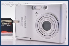 [Very Good] Nikon COOLPIX L11 Silver 6.0MP AA Battery Powered w/ SD Card Japan