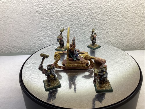 Warhammer Fantasy DWARVES THORGRIM GRUDGEBEARER metal OOP CM585 - Picture 3 of 8