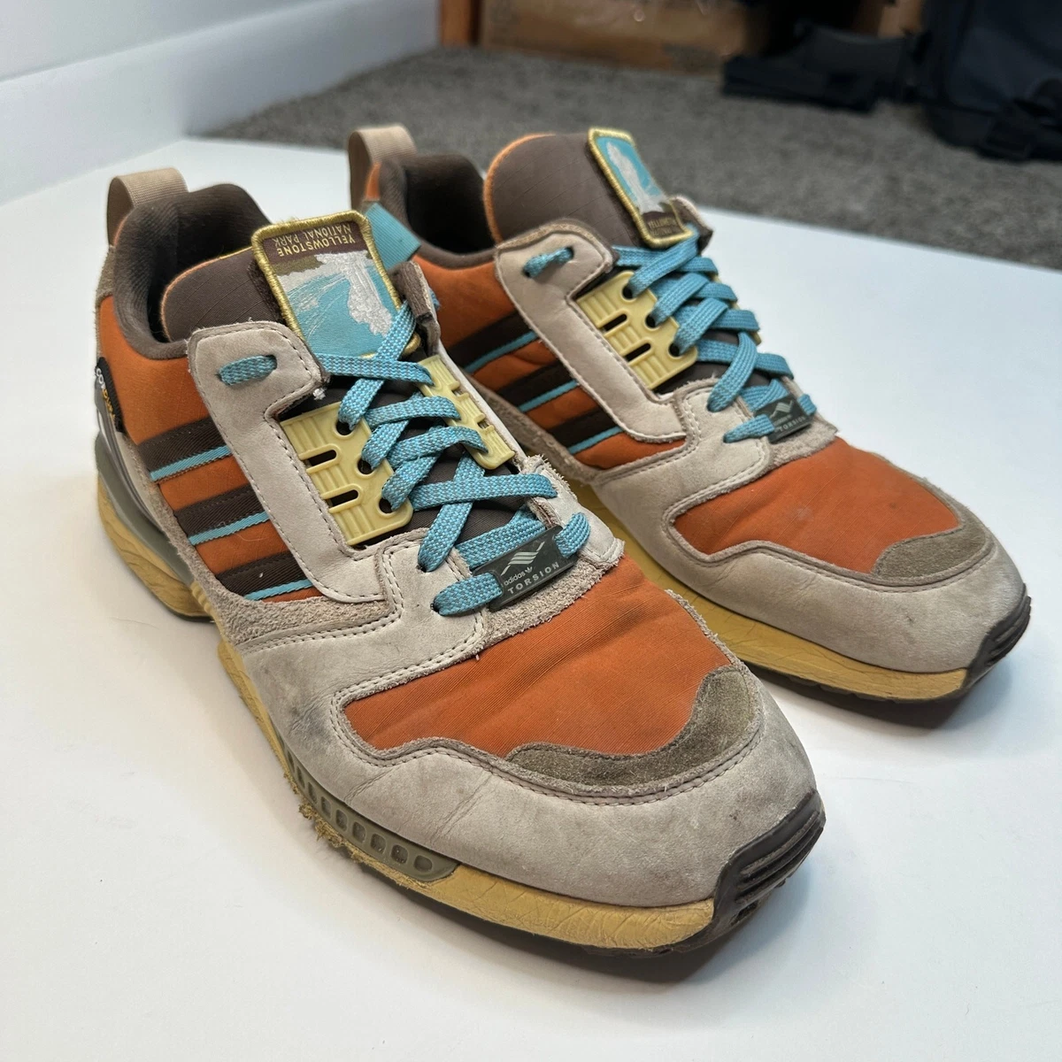 山山 National Park Foundation x adidas ZX 8000 Yellowstone for Sale