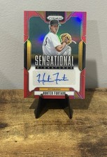 2025 Panini Prizm - Sensational Signatures Hunter Furtado #SS-HF Red Prizm /99
