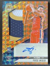 Yves Missi 2024-25 Panini Mosaic Rookie Patch Bronze Mosaic Auto RC /75 #RJA-MIS