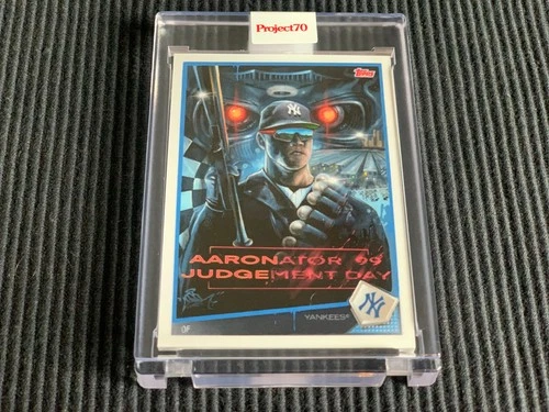 2021 TOPPS PROJECT 70 #555 AARON JUDGE / CES *ENCASED ART* YANKEES