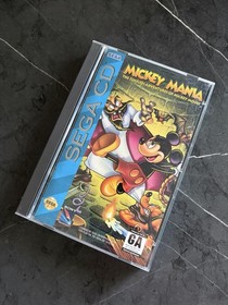 Mickey Mania: The Timeless Adventures of Mickey Mouse (Sega CD, 1994) CIB 