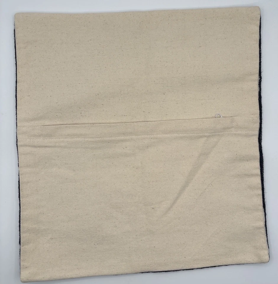 Handmade Embroidered Pillow case Greece Scene Greek Village Linen Decor Souvenir - Image 4 of 4