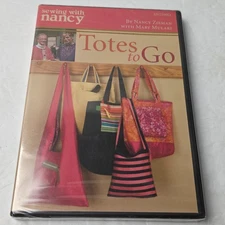 Totes to Go DVD Sewing with Nancy NEW *BUY 2 GET 3 FREE*