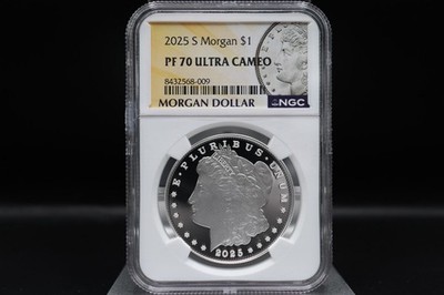 2025-S Proof Silver Morgan Dollar PF-70 Ultra Cameo NGC | eBay